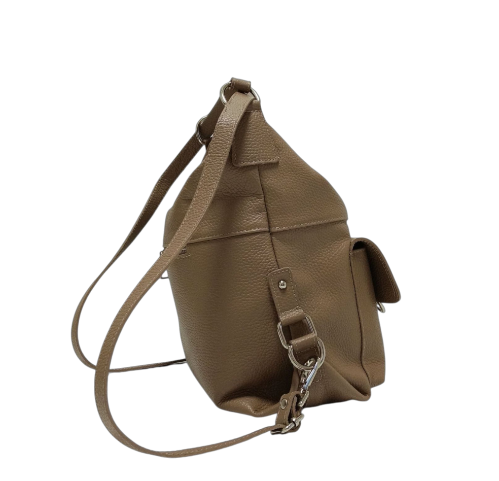 ES208-SHOULDER BAG AND CONVERTIBLE INTO BACKPACK