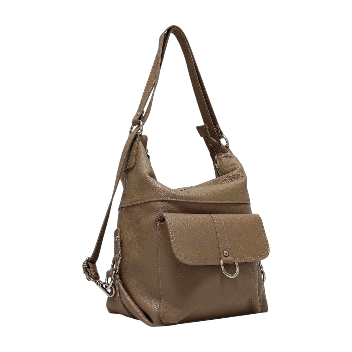 ES208-SHOULDER BAG AND CONVERTIBLE INTO BACKPACK