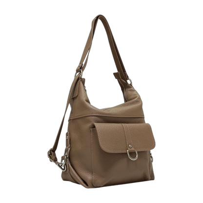 ES208-SHOULDER BAG AND CONVERTIBLE INTO BACKPACK