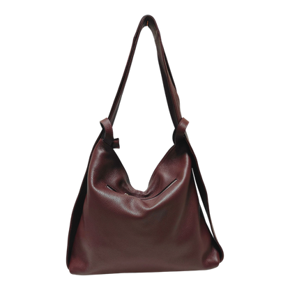 ED227-BORSA A SPALLA CONVERTIBILE IN ZAINO