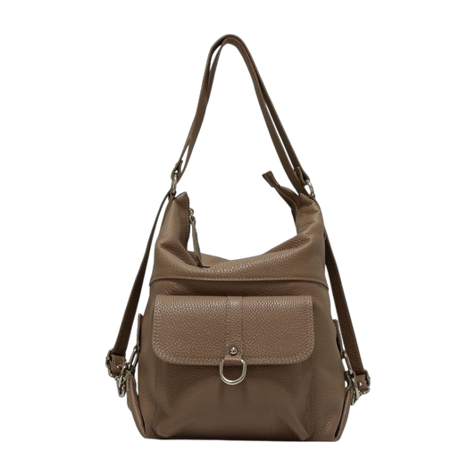 ES208-SHOULDER BAG AND CONVERTIBLE INTO BACKPACK