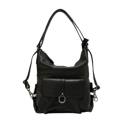 ES208-SHOULDER BAG AND CONVERTIBLE INTO BACKPACK